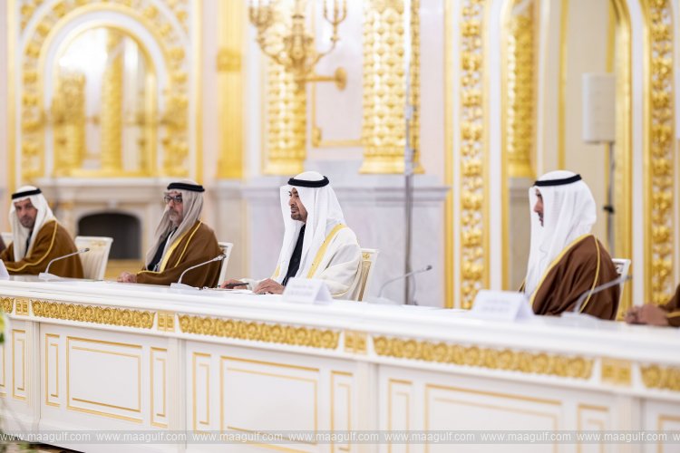 UAE, Russian Presidents hold talks in Moscow to strengthen strategic partnership