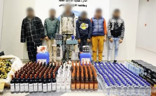 కువైట్ లో ఇల్లిగల్ అల్కాహాల్ ఫ్యాక్టరీ ధ్వంసం..!!