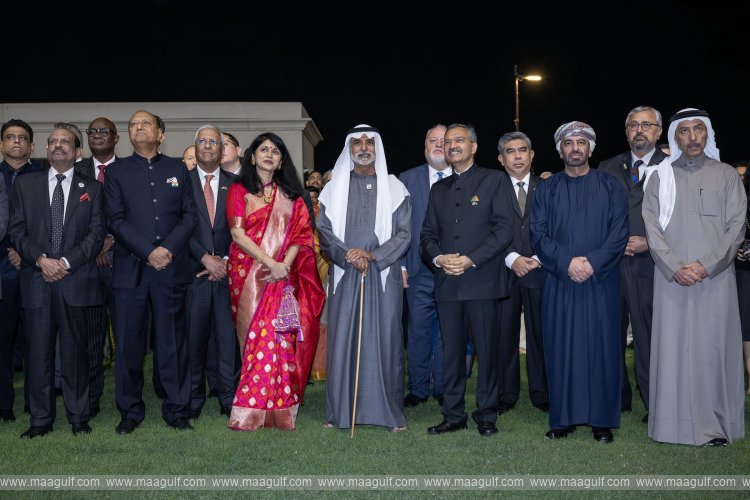 Nahyan bin Mubarak attends reception marking India\'s Republic Day