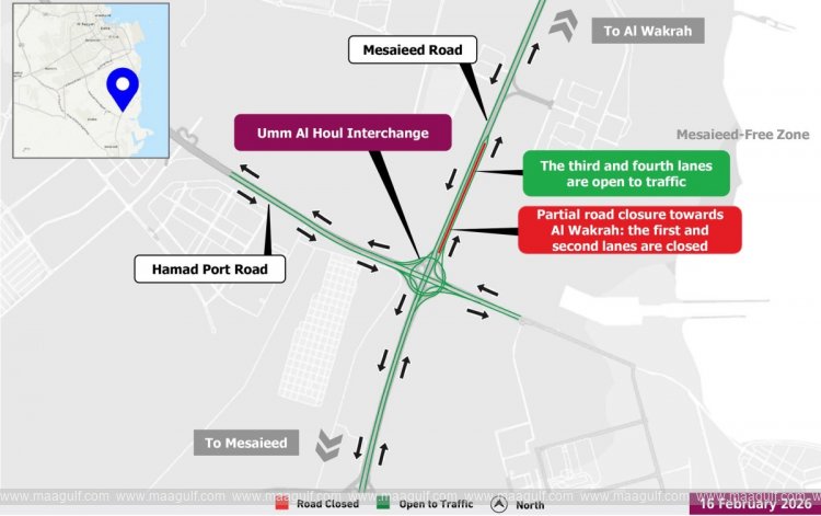 అలెర్ట్..ఉమ్ అల్ హౌల్ ఇంటర్‌చేంజ్‌లో ట్రాఫిక్ ఆంక్షలు..!!