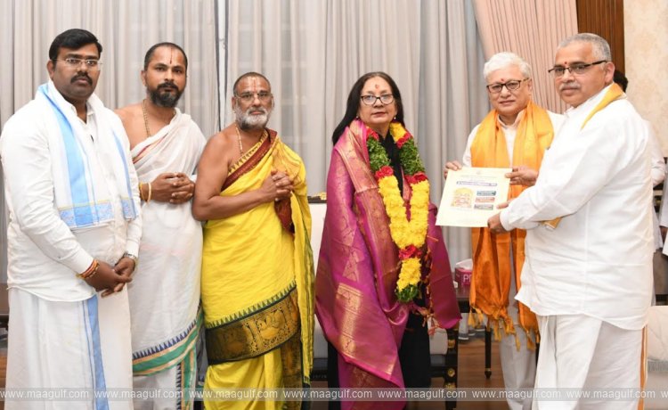 బ్రహ్మోత్సవాలకు గవర్నర్ జిష్ణు దేవ్ వర్మకు యాదాద్రి ఈఓ ఆహ్వానం