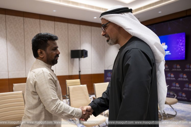 Crown Prince of Abu Dhabi meets President of Sri Lanka on sidelines of AI Impact Summit