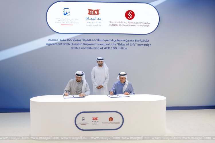 Hussain Sajwani – DAMAC Foundation pledges AED100 million to Edge of Life campaign