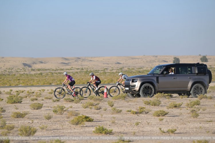 Sheikh Mohammed  attends conclusion of Women’s Desert Race at Al Salam Cycling Championship