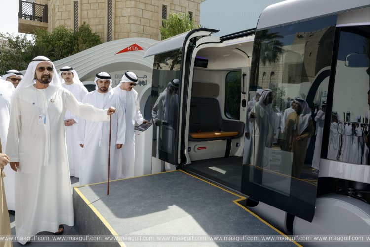 Sheikh Mohammed reviews Dubai Loop, Glydways projects