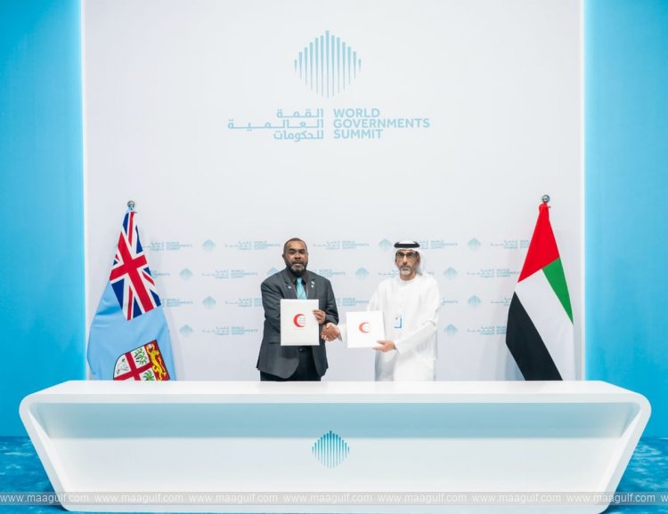 Emirates Red Crescent, Republic of Fiji sign strategic development agreement