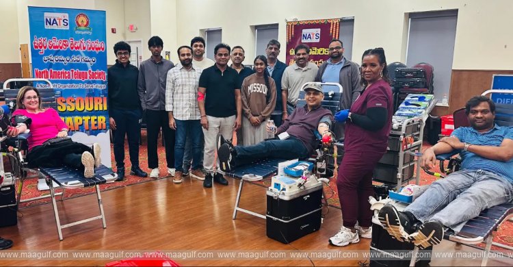 NATS Free Medical Camp, Blood Donation in St. Louis