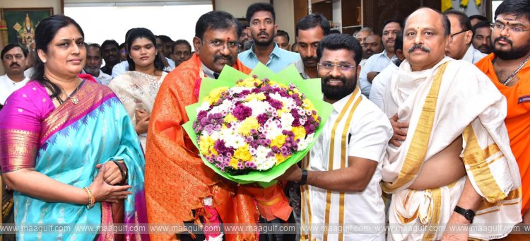 నూతన చీఫ్ సెక్రటరీ వారికి శ్రీ కనక దుర్గమ్మ ఆశీస్సులు