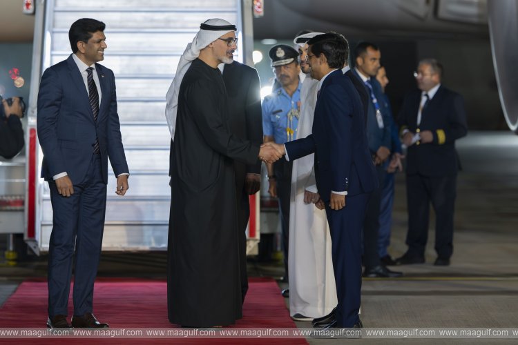 Crown Prince of Abu Dhabi arrives in New Delhi to participate in India AI Impact Summit