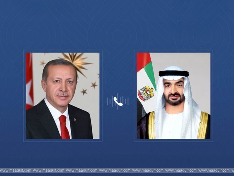 UAE and Turkish Presidents discuss bilateral cooperation