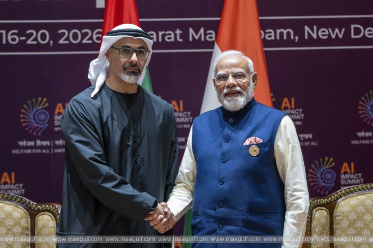 Crown Prince of Abu Dhabi meets Prime Minister of India on sidelines of AI Impact Summit