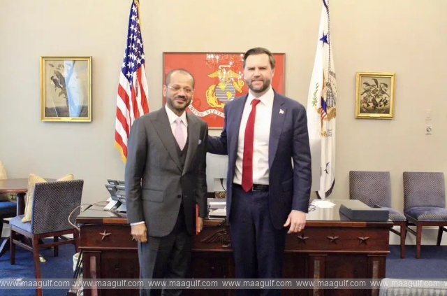 వాషింగ్టన్‌లో అమెరికా ఉపాధ్యక్షుడితో సయ్యద్ బదర్ భేటీ..!!