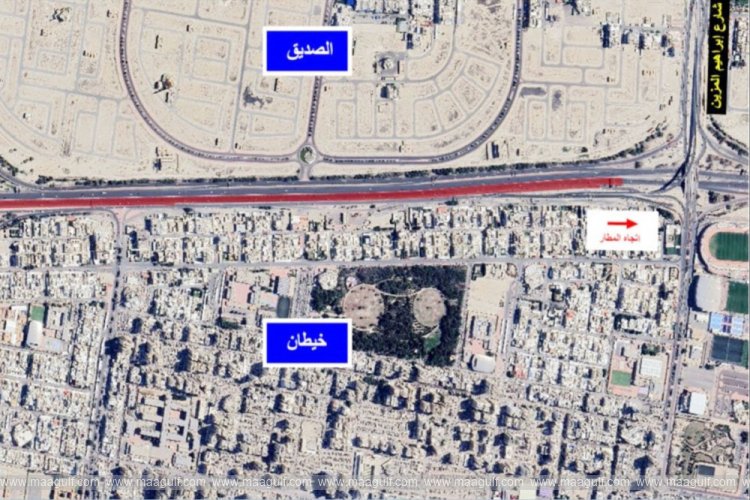 కింగ్ ఫైసల్ రోడ్డులో రెండు లేన్లు మార్చి 29 వరకు మూసివేత..!!