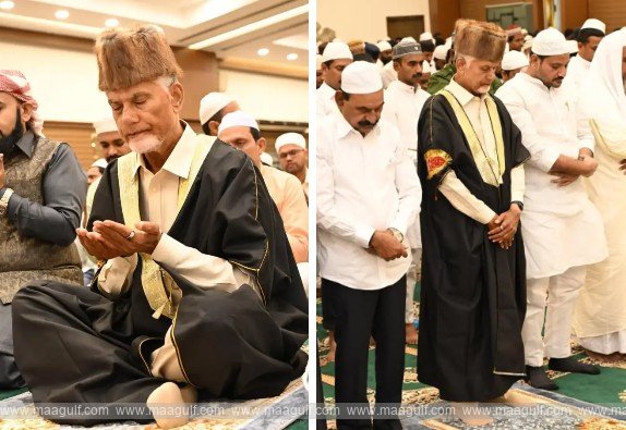 CM Chandrababu Naidu at Iftar dinner...