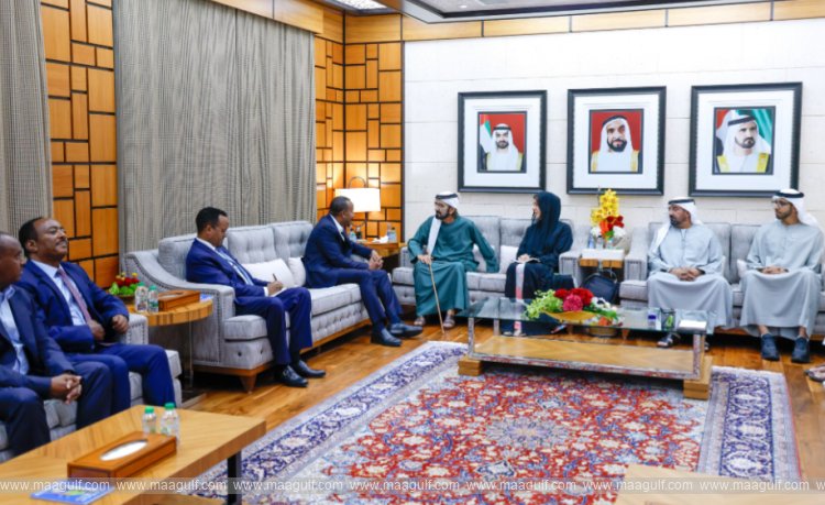 Sheikh Mohammed meets with Ethiopian Prime Minister, discusses cooperation and regional developments