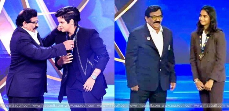 Ira Jadhav and Shafali Verma Honoured at NAMMAN Awards