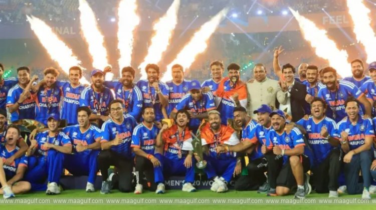 BCCI announces cash reward for ICC Men’s T20 World Cup-winning Team India