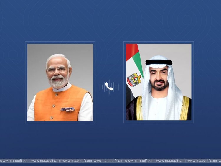 UAE President and Indian Prime Minister discuss regional developments