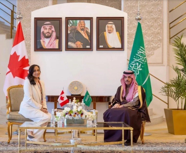 పార్టనర్షిప్ బలోపేతానికి సౌదీ అరేబియా, కెనడా చర్చలు..!!