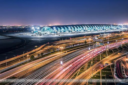 దుబాయ్ ఎయిర్‌పోర్ట్ సమీపంలో అగ్నిప్రమాదం