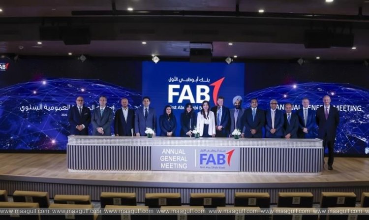 FAB shareholders approve record AED8.84 billion cash dividend at AGM ‎