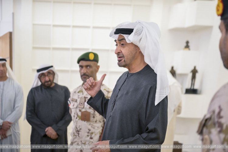 రక్షణ మంత్రిత్వ శాఖను సందర్శించిన యూఏఈ అధ్యక్షుడు  షేక్ మొహమ్మద్ బిన్ జాయెద్