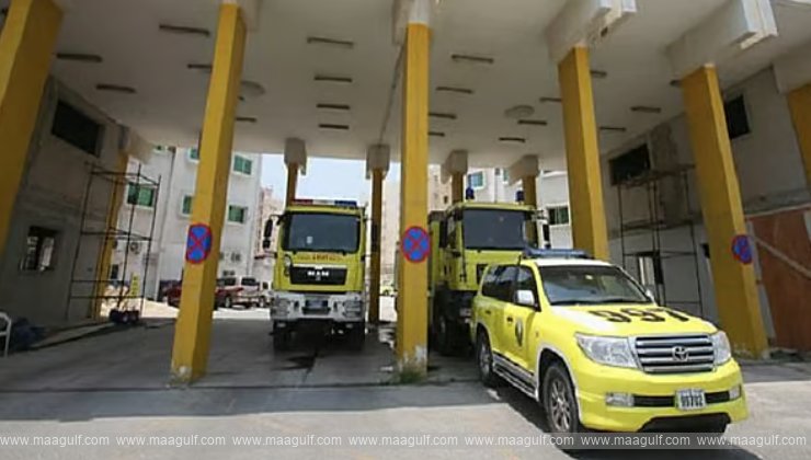 సజా ఇండస్ట్రియల్ ఏరియాలో అగ్ని ప్రమాదం..!!