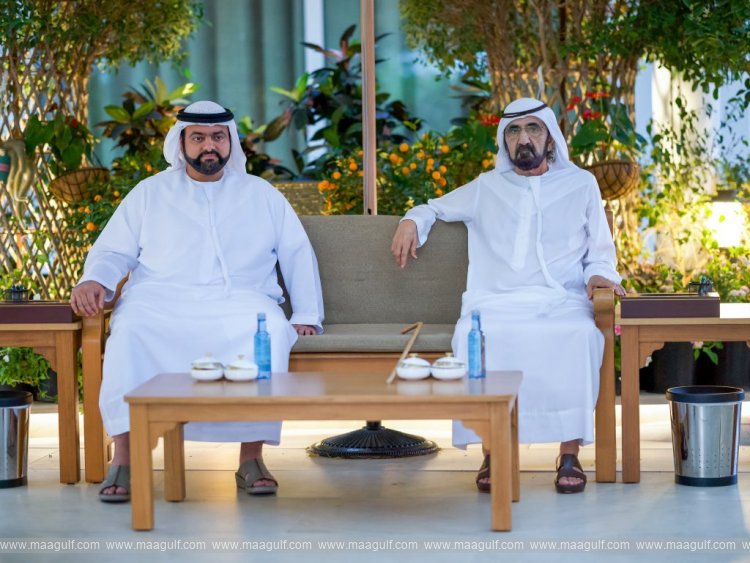 Sheikh Mohammed meets with Fujairah Crown Prince in Dubai