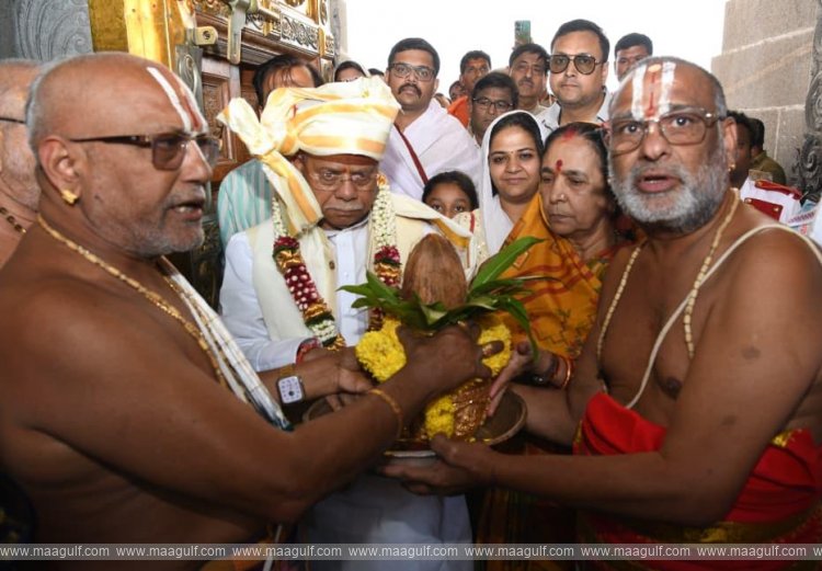 యాదాద్రిలో గవర్నర్ దంపతులు