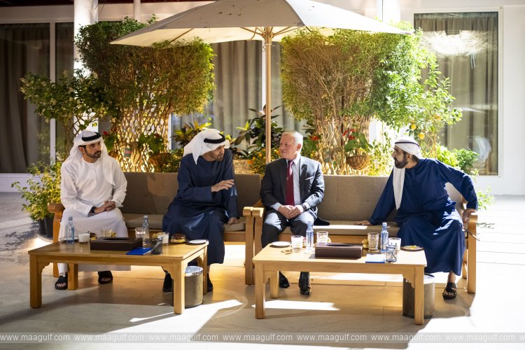 UAE President and Jordanian King meet in Dubai!