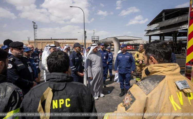 Prime Minister inspects Kuwait International Airport