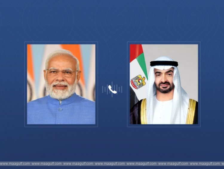 UAE President receives phone call from Indian Prime Minister on regional developments