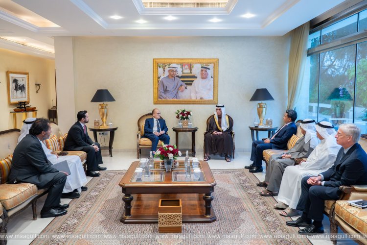 Saud bin Saqr receives ambassadors of Costa Rica, El Salvador, Guatemala