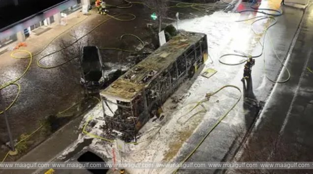 Fatal bus accident: Six burned alive
