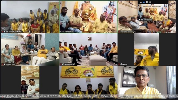 NRI టీడీపీ గల్ఫ్ కౌన్సిల్ ఆధ్వర్యంలో టీడీపీ 44వ ఘనంగా ఆవిర్భావ దినోత్సవ వేడుకలు