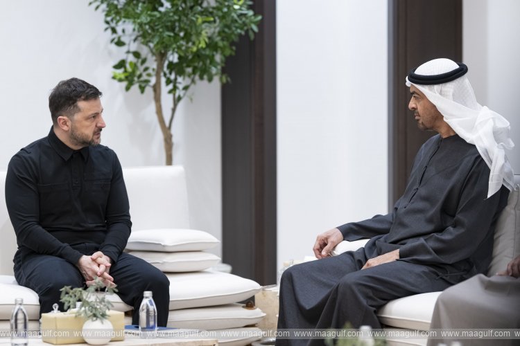 UAE and Ukraine Presidents Discuss Regional Developments..!!