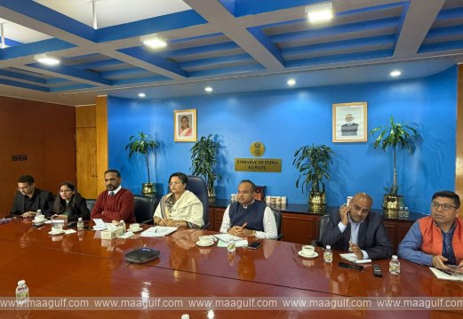 Indian Ambassador hosted a community virtual meeting..!!