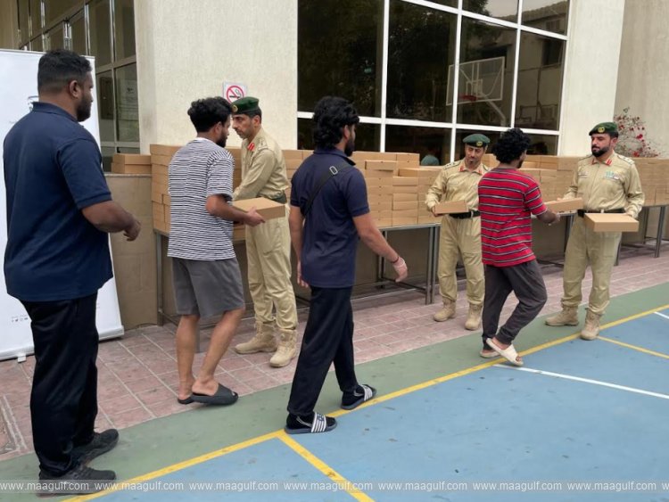 Dubai Police and UAE Food Bank Deliver Thousands of Iftar Meals to Workers