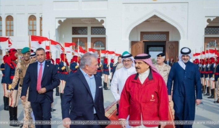 Bahrain, Jordan hold talks on regional developments..!!