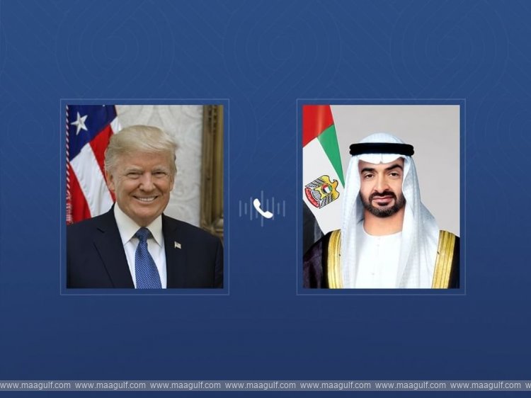 UAE President receives phone call from US President