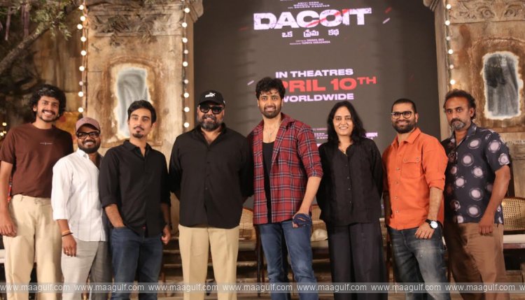 డెకాయిట్‌ థ్రిల్లింగ్ యాక్షన్ లో చెప్పిన లవ్ స్టోరీ: హీరో అడివి శేష్