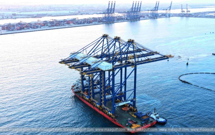 DP World adds three quay cranes at Jeddah to support Red Sea trade