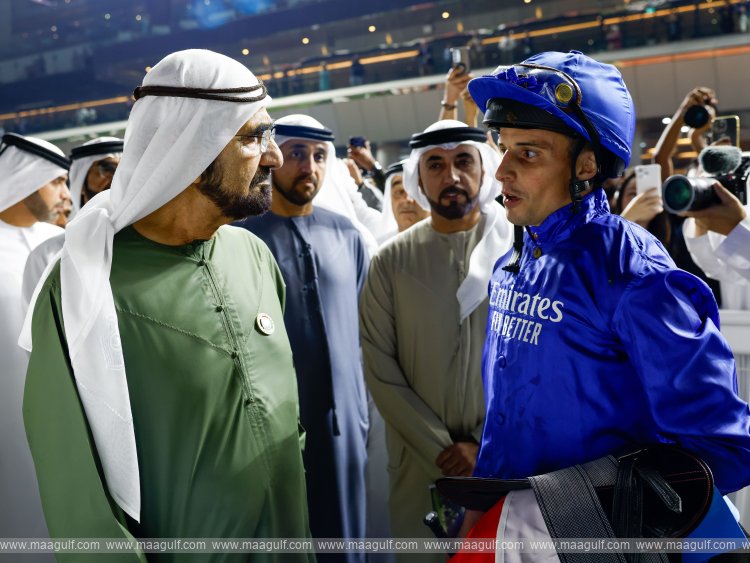 Sheikh Mohammed attends 2026 Emirates Super Saturday