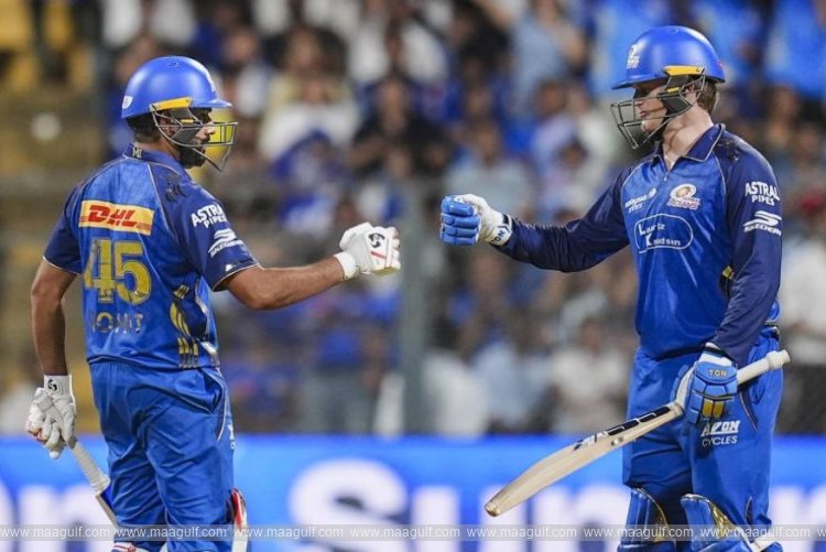 ముంబై ఇండియన్స్ కొత్త రన్ చేజ్ రికార్డు