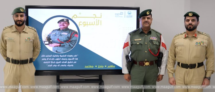 Al Raffa Police Station Honours Outstanding Employees Under \'Star of the Week\' Initiative