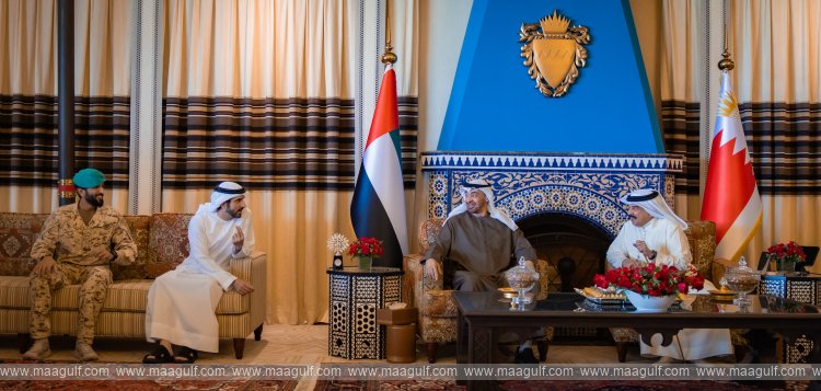 UAE President-Bahrain King meeting..