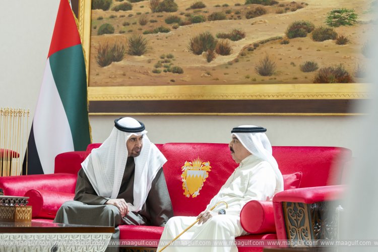 UAE President and King of Bahrain discuss fraternal relations and regional developments