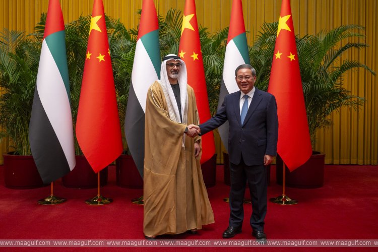 Crown Prince of Abu Dhabi, Premier of China discuss strengthening comprehensive strategic partnership, expanding cooperation