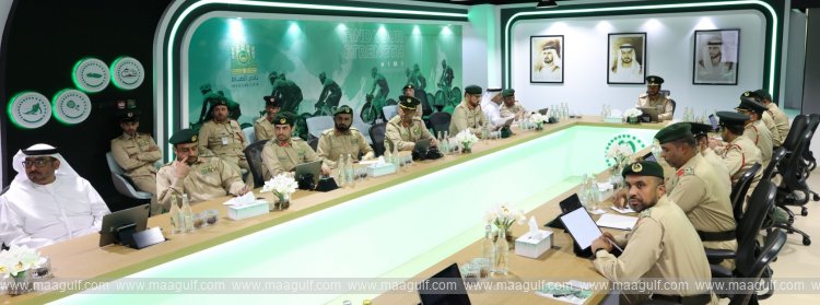 Dubai Police Senior Leadership Council Discusses Strategic Indicators and Digital Transformation Plans