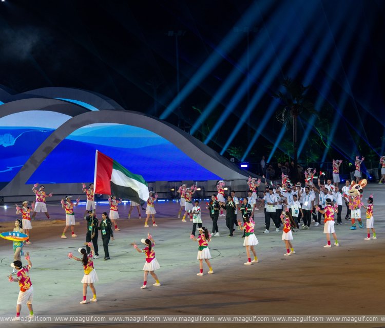 UAE flag raised at 6th Asian Beach Games opening ceremony